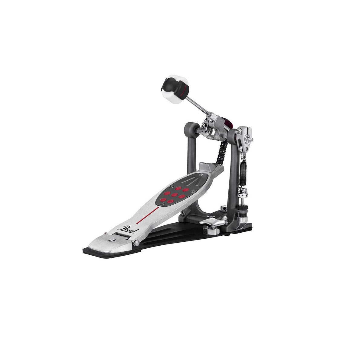 Pedal Đơn Trống Bass Pearl P2050C Eliminator Redline Chain-Mai Nguyên Music