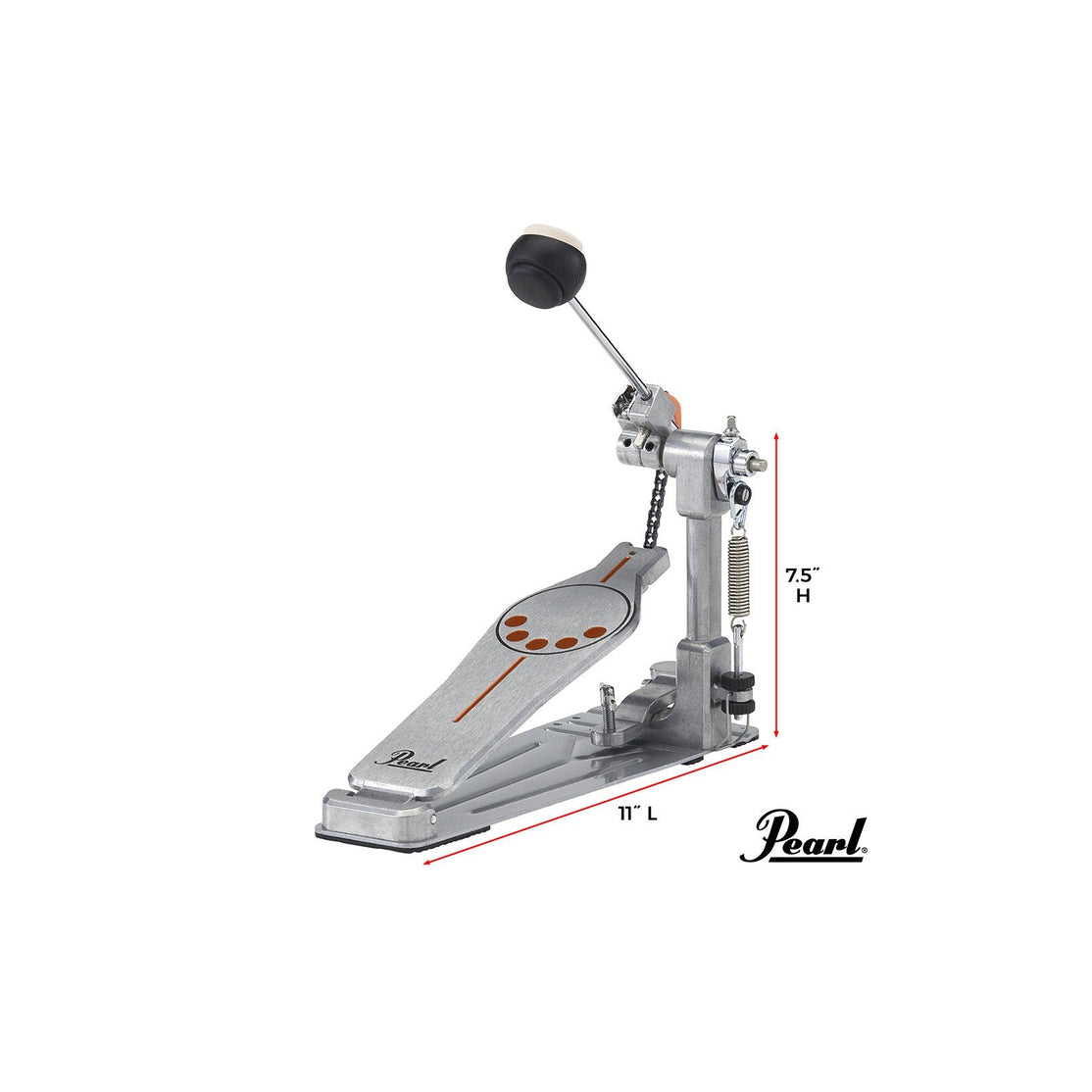 Pedal Đơn Trống Bass Pearl P930 Longboard-Mai Nguyên Music
