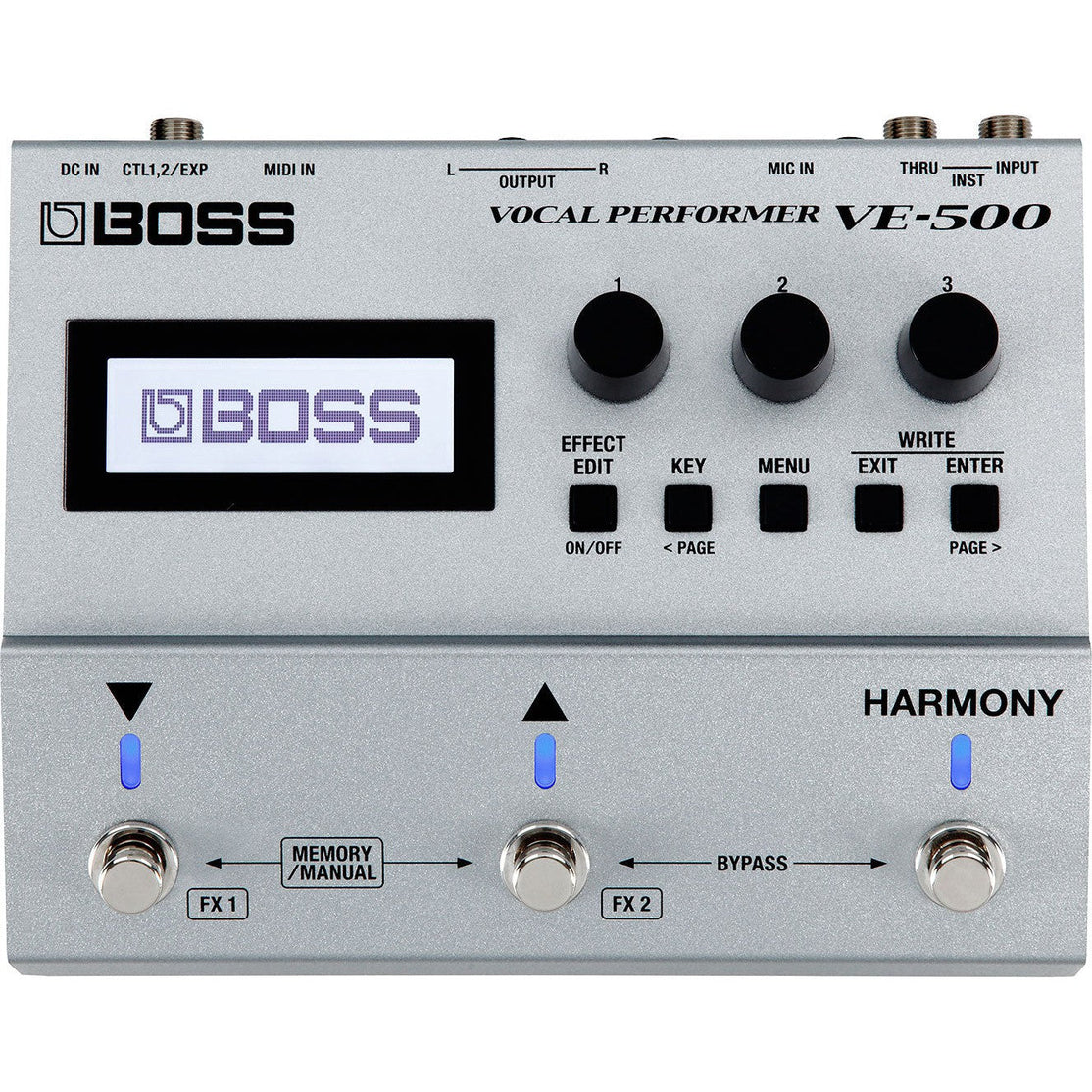 Pedal Effect Boss VE-500 Vocal Performer-Mai Nguyên Music