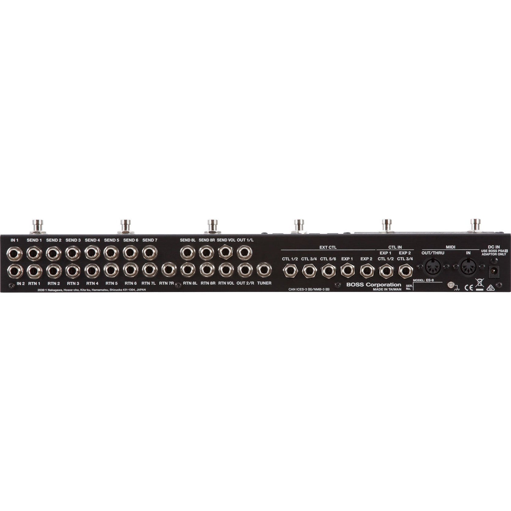 Pedal Effect Guitar Boss ES-8 Switching System-Mai Nguyên Music