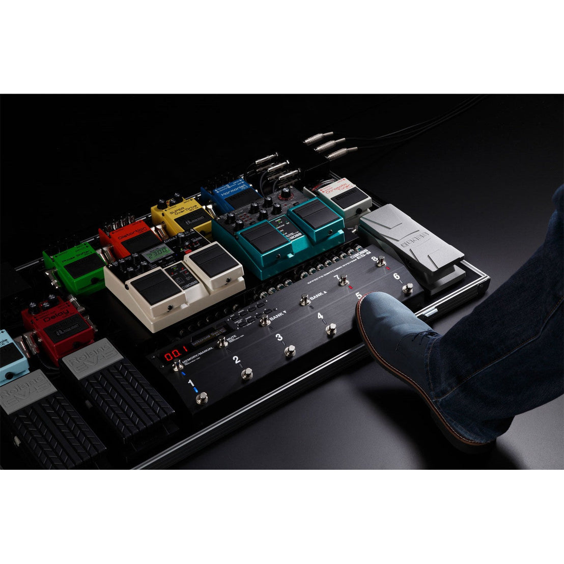 Pedal Effect Guitar Boss ES-8 Switching System-Mai Nguyên Music