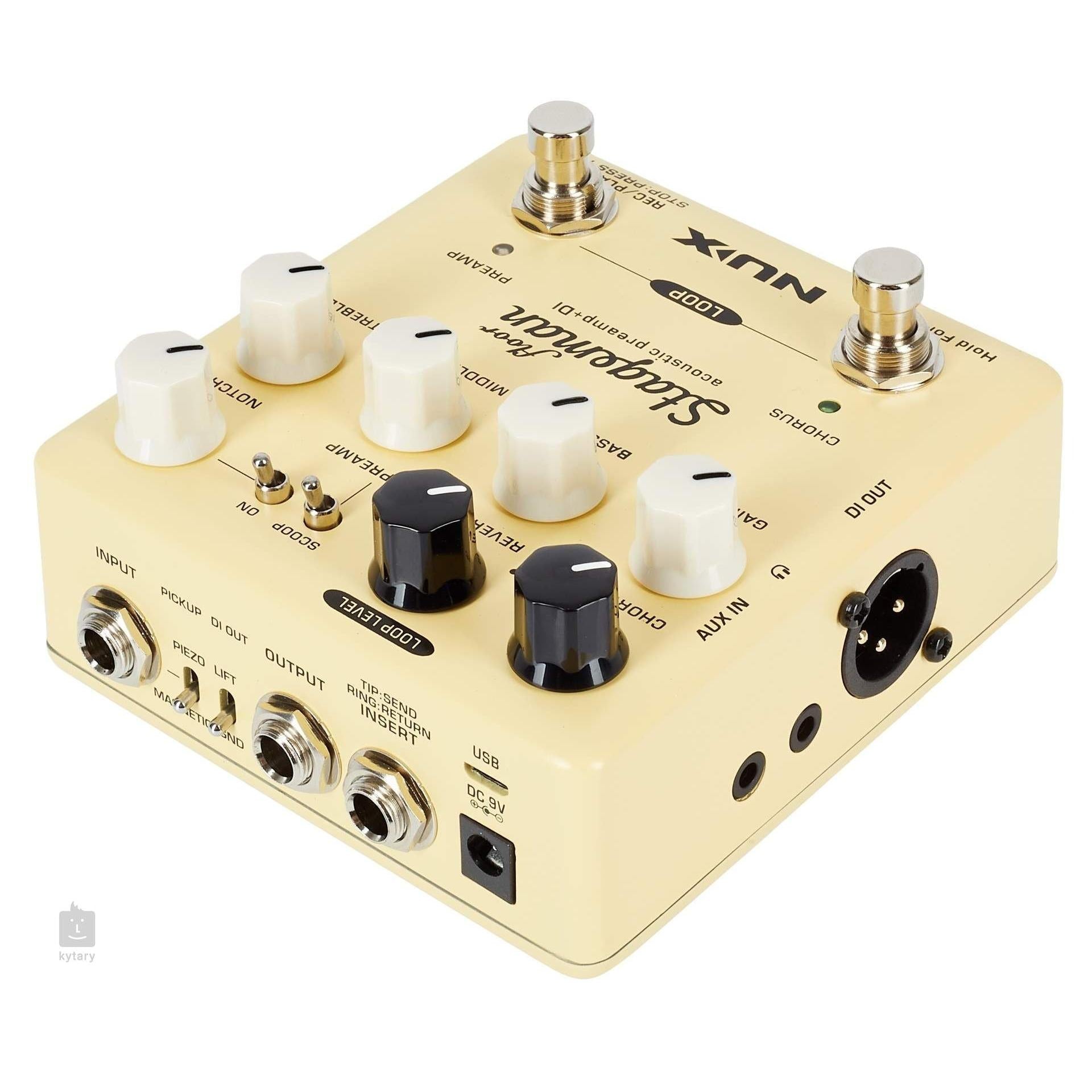 Pedal Guitar Acoustic Nux Stageman Floor NAP-5-Mai Nguyên Music