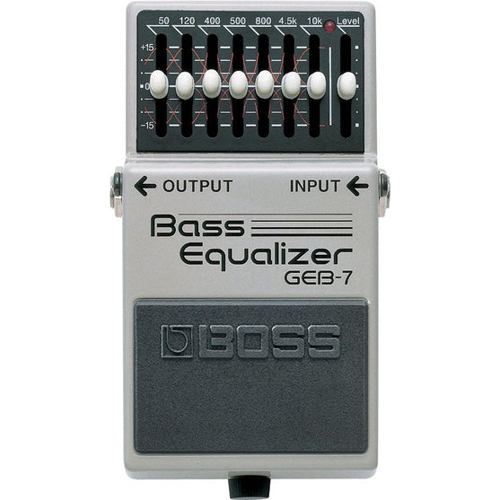 Pedal Guitar Bass Boss GEB-7 Equalizer-Mai Nguyên Music