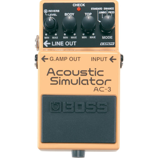 Pedal Guitar Boss AC-3 Acoustic Simulator-Mai Nguyên Music