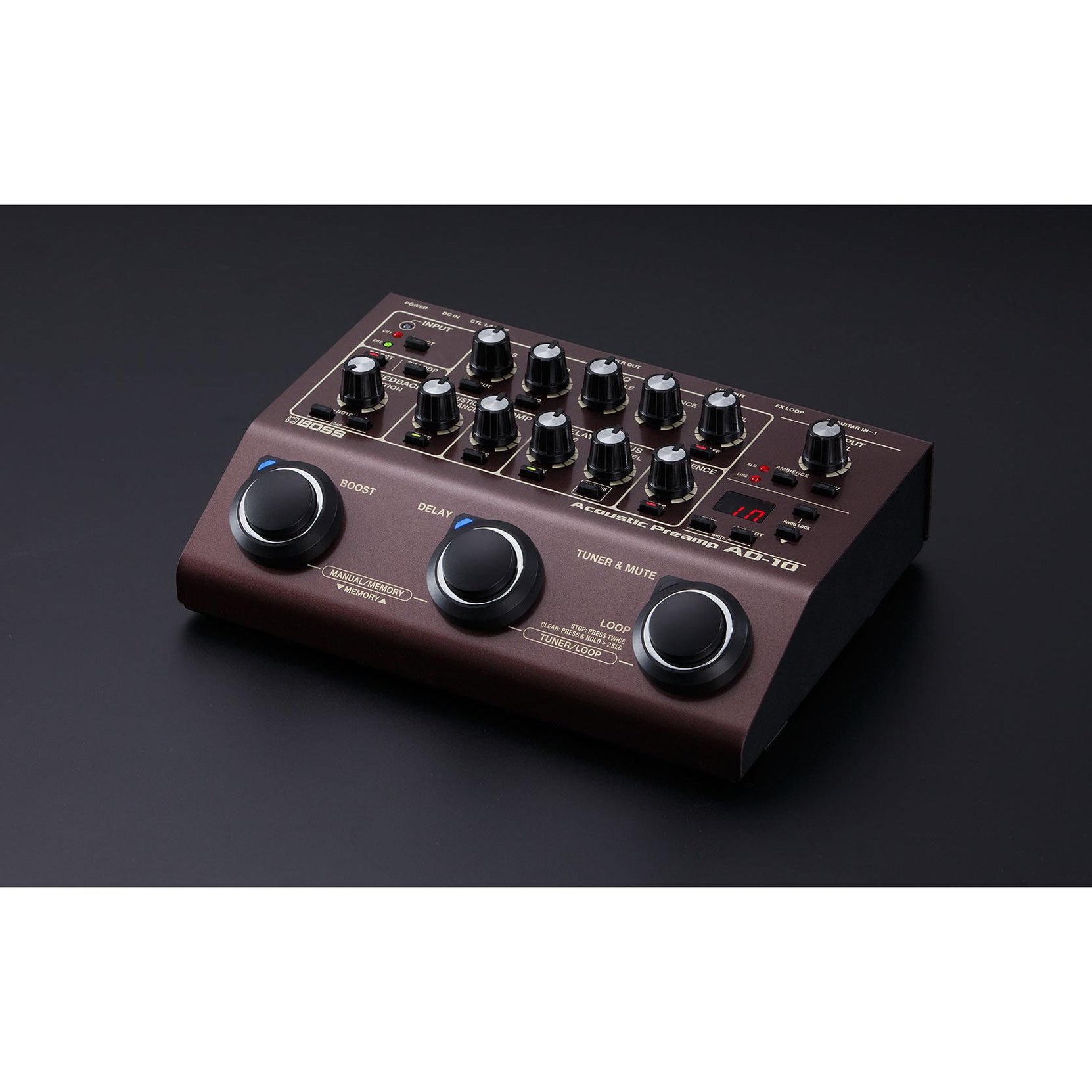 Pedal Guitar Boss AD-10 Acoustic Preamp-Mai Nguyên Music