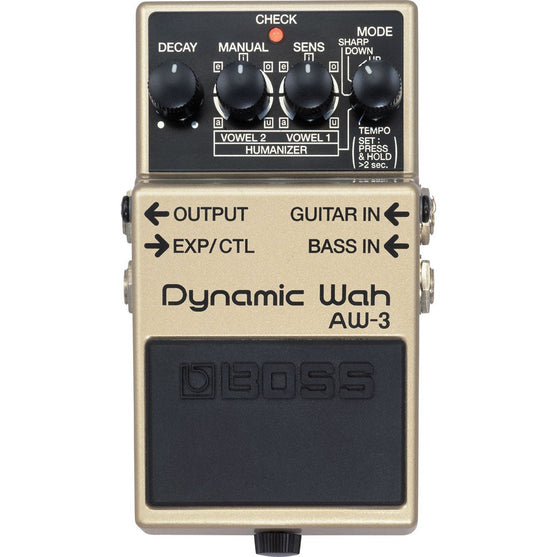 Pedal Guitar Boss AW-3 Dynamic Wah-Mai Nguyên Music