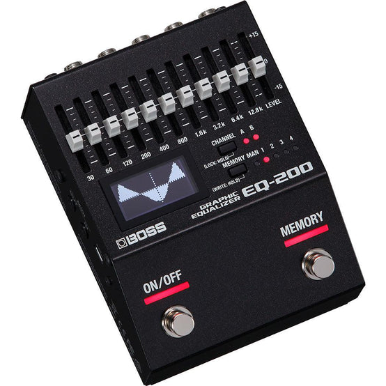Pedal Guitar Boss EQ-200 Graphic Equalizer-Mai Nguyên Music
