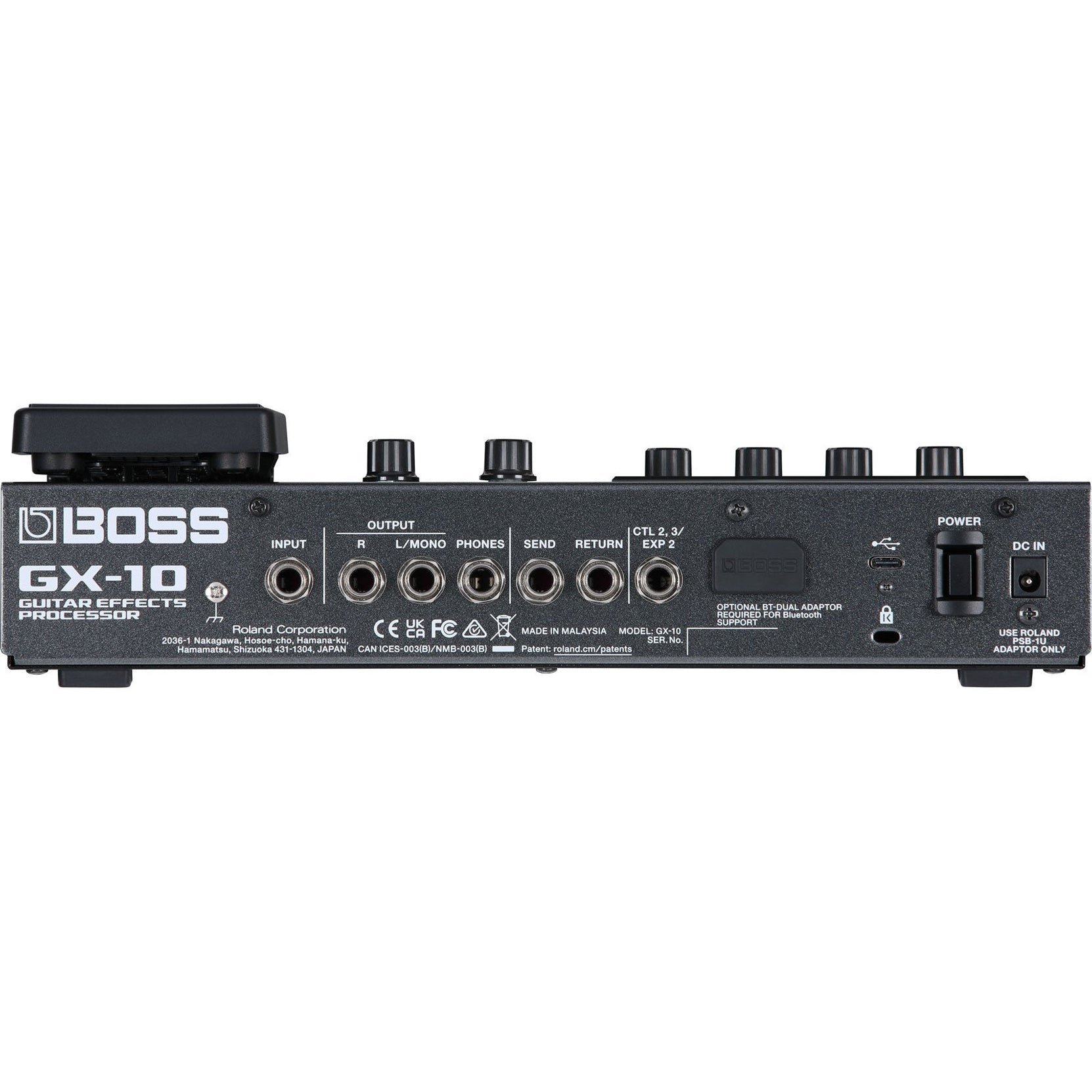 Pedal Guitar Boss GX-10 Multi Effects Processor-Mai Nguyên Music