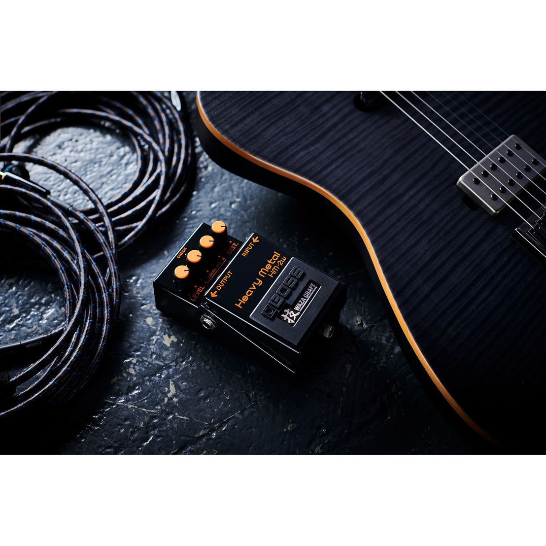 Pedal Guitar Boss HM-2W Waza Craft Heavy Metal Distortion-Mai Nguyên Music