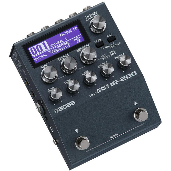 Pedal Guitar Boss IR-200 Amp & IR Cabinet-Mai Nguyên Music