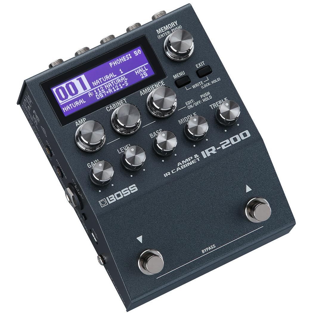Pedal Guitar Boss IR-200 Amp & IR Cabinet-Mai Nguyên Music