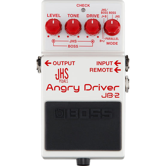 Pedal Guitar Boss JB-2 Angry Driver Distortion-Mai Nguyên Music