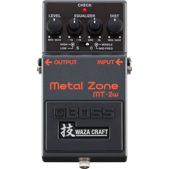 Pedal Guitar Boss MT-2W Waza Craft Metal Zone Distortion-Mai Nguyên Music