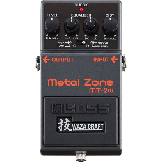 Pedal Guitar Boss MT-2W Waza Craft Metal Zone Distortion-Mai Nguyên Music