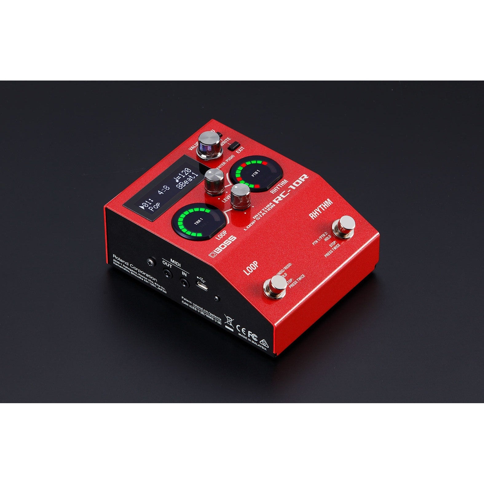 Pedal Guitar Boss RC-10R Rhythm Loop Station-Mai Nguyên Music