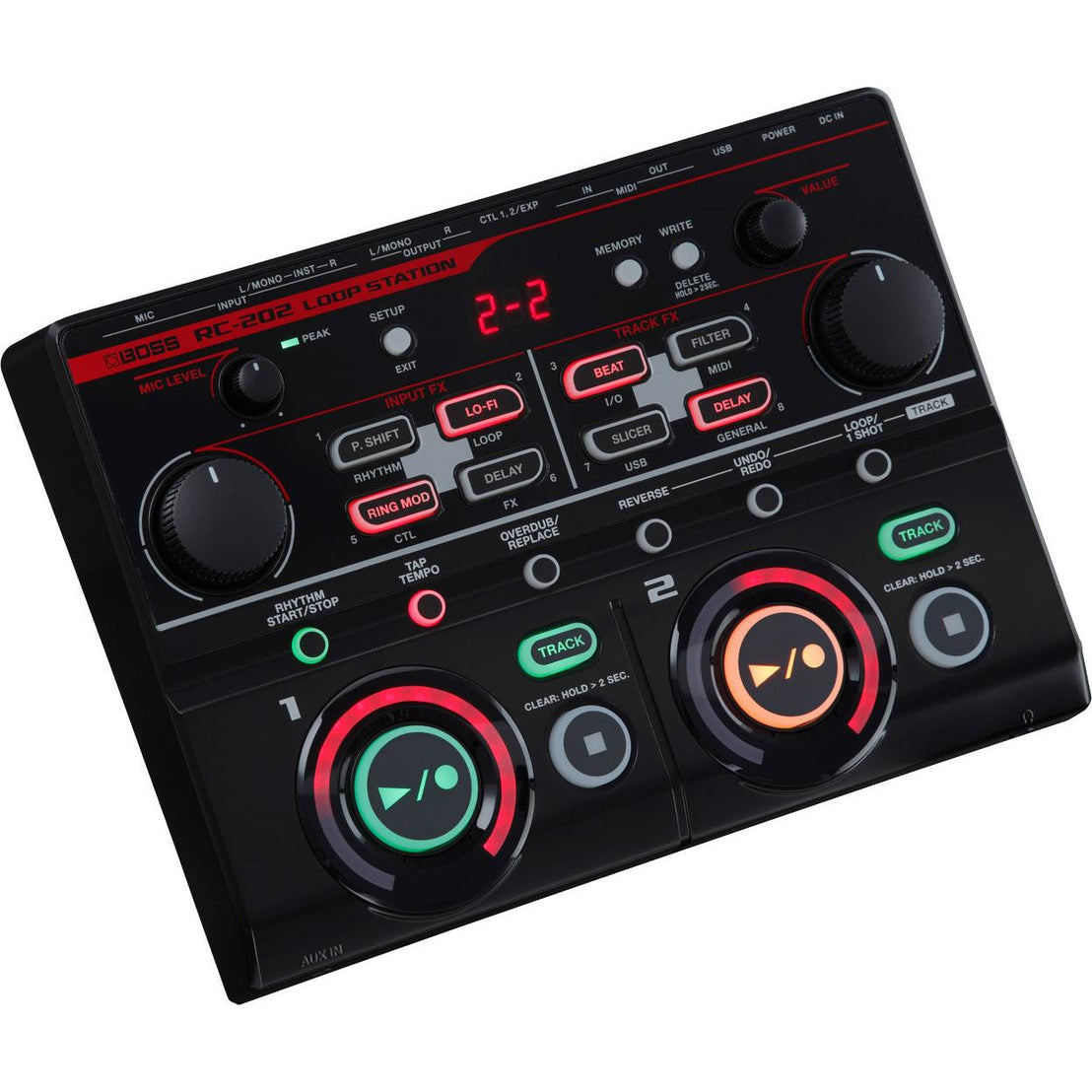 Pedal Guitar Boss RC-202 Loop Station-Mai Nguyên Music