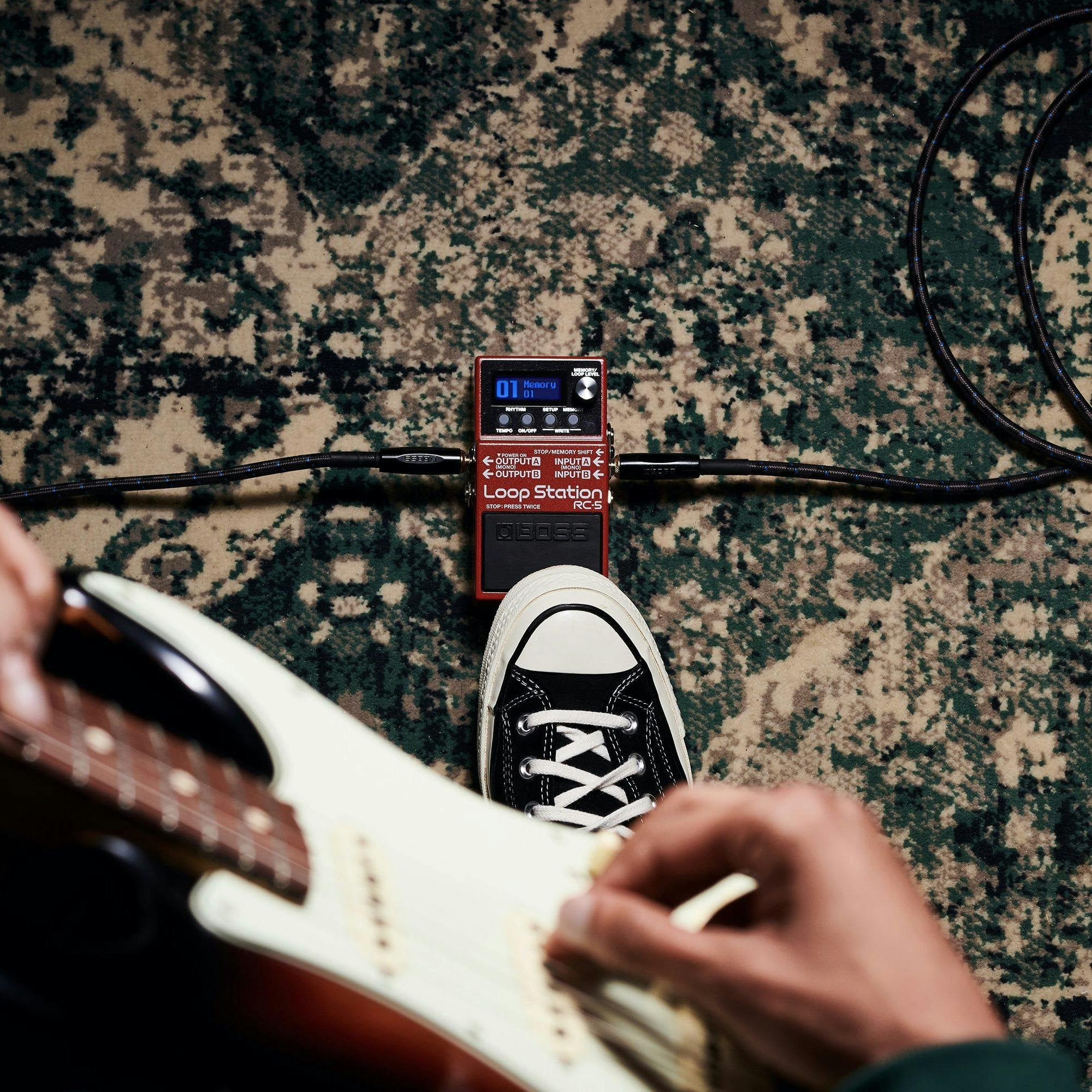 Pedal Guitar Boss RC-5 Loop Station-Mai Nguyên Music