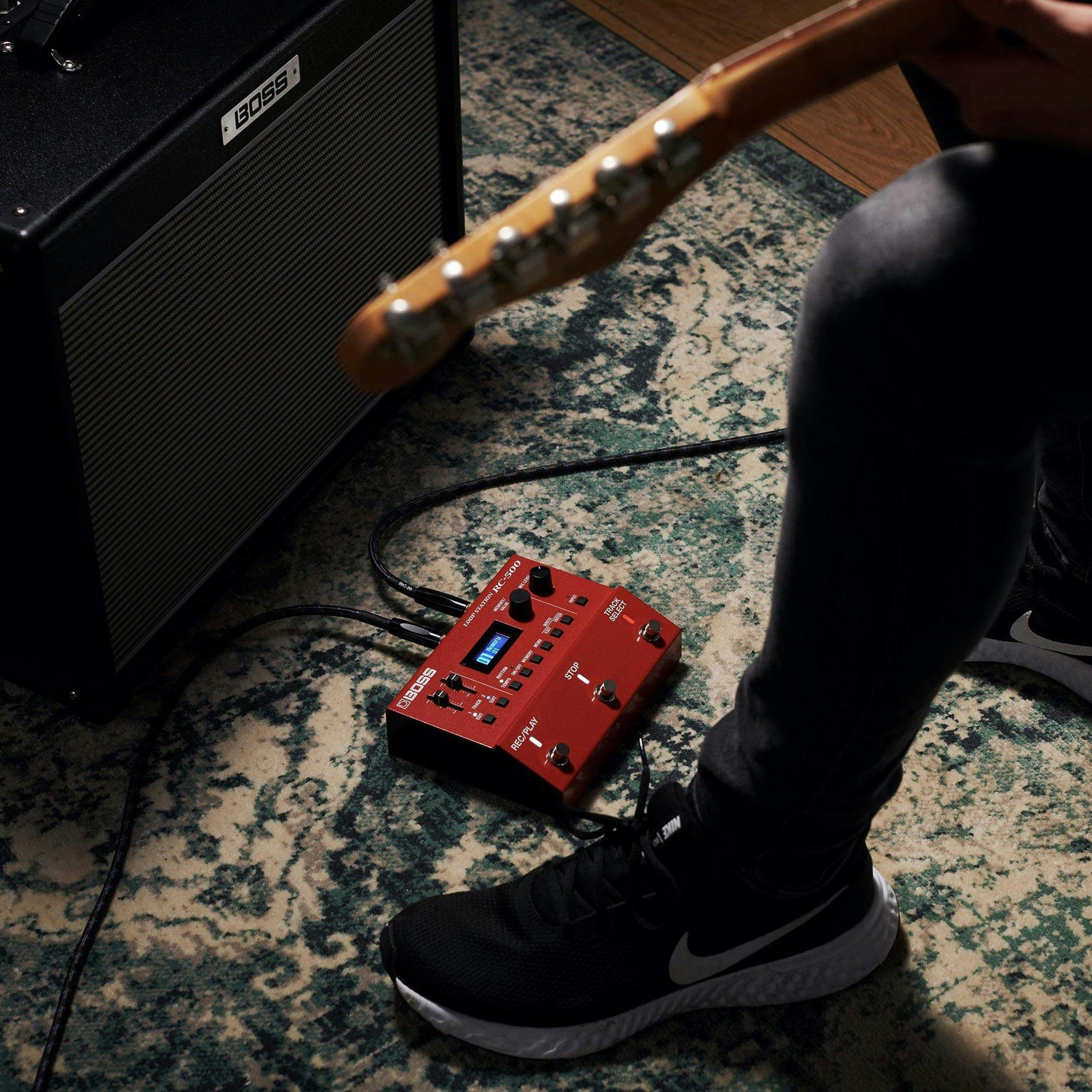 Pedal Guitar Boss RC-500 Loop Station-Mai Nguyên Music