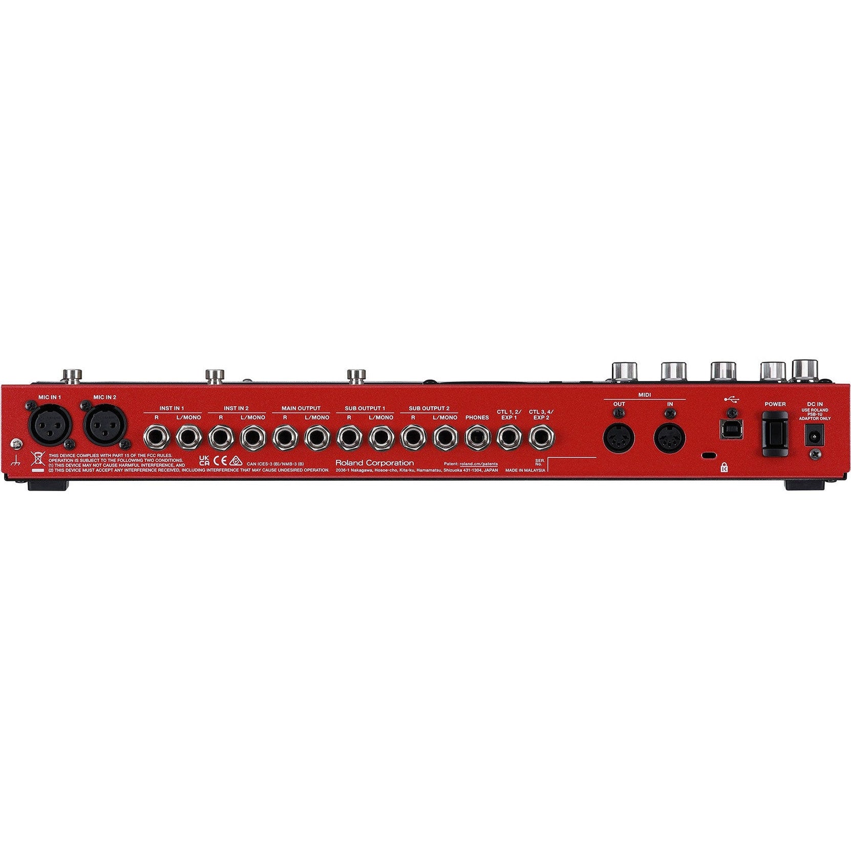 Pedal Guitar Boss RC-600 Loop Station-Mai Nguyên Music