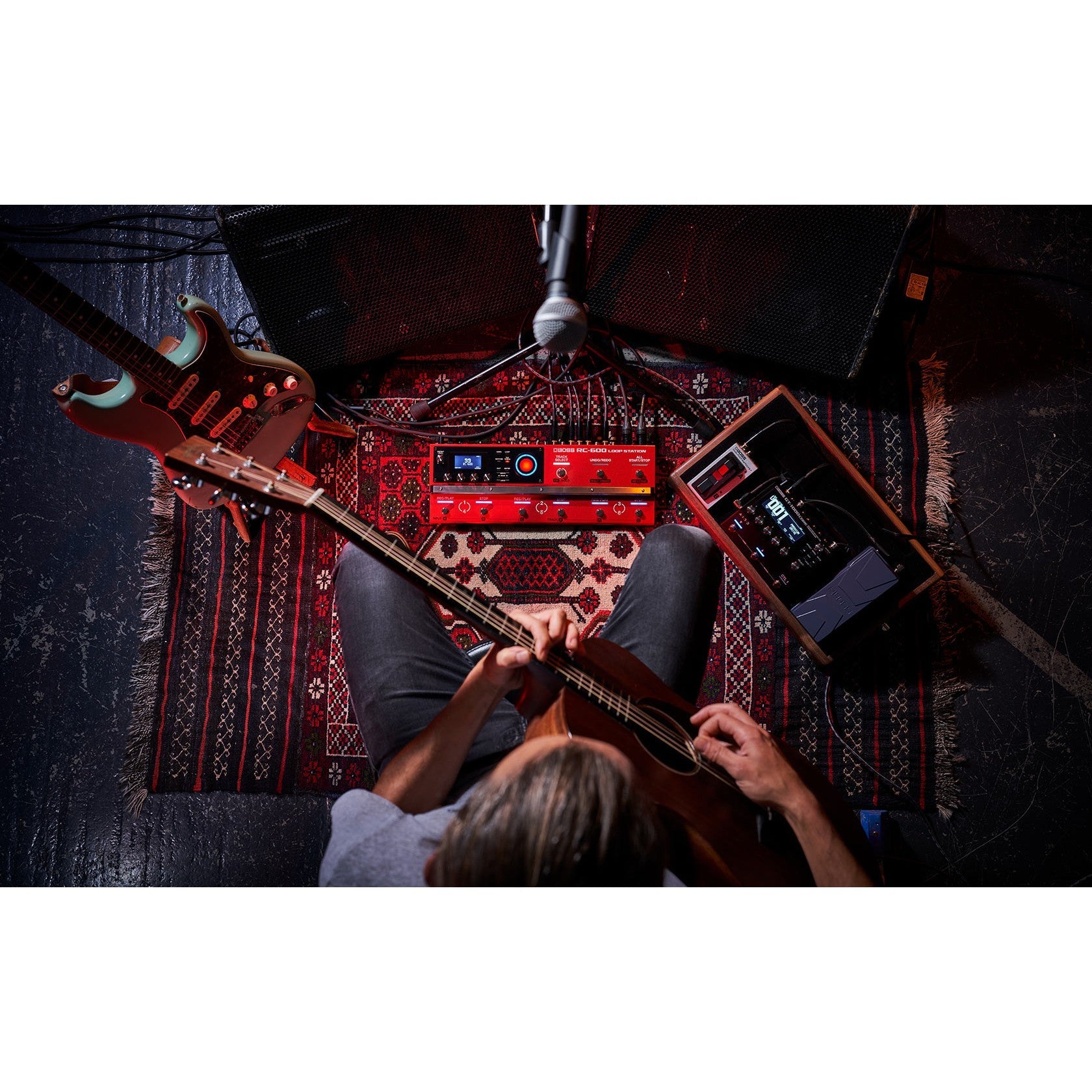 Pedal Guitar Boss RC-600 Loop Station-Mai Nguyên Music