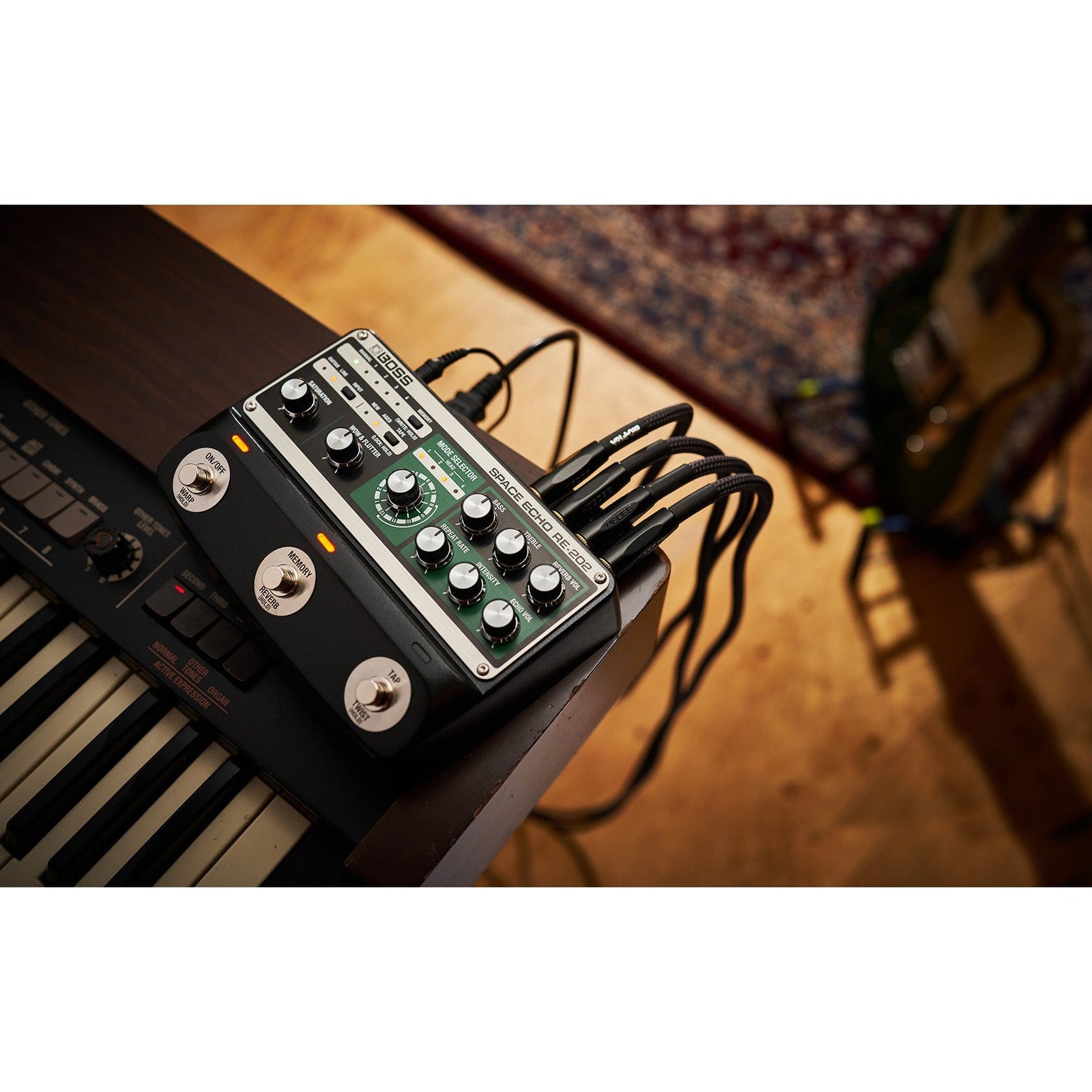 Pedal Guitar Boss RE-202 Space Echo Digital Delay-Mai Nguyên Music