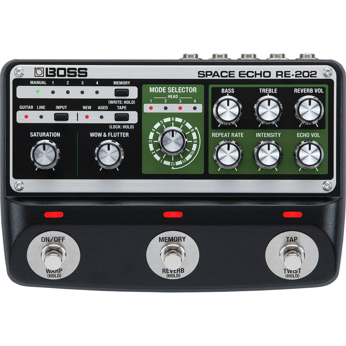 Pedal Guitar Boss RE-202 Space Echo Digital Delay-Mai Nguyên Music