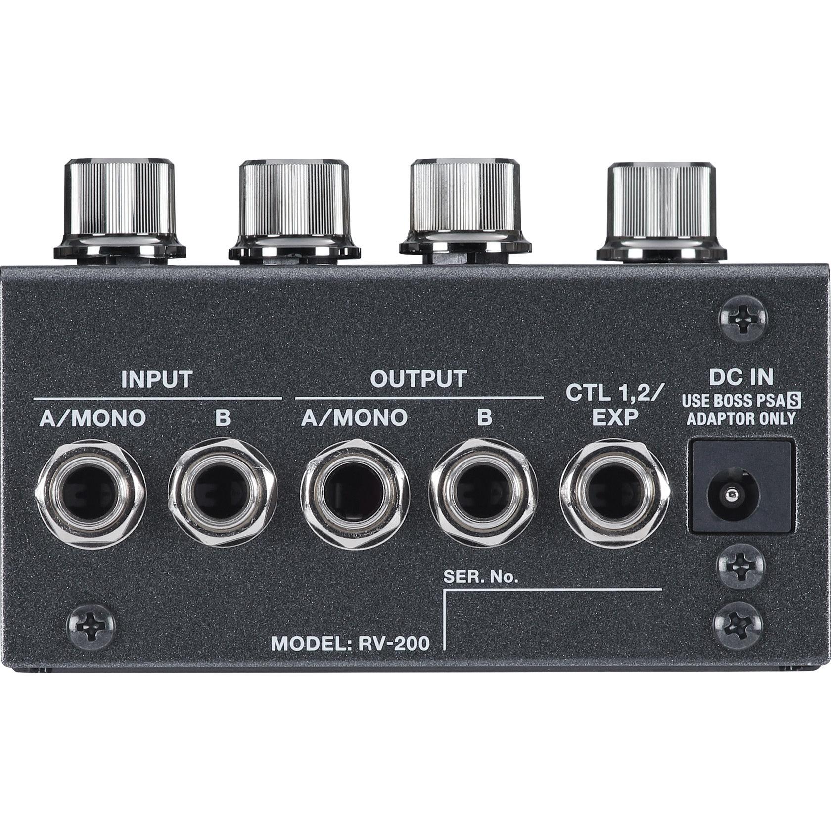 Pedal Guitar Boss RV-200 Reverb-Mai Nguyên Music