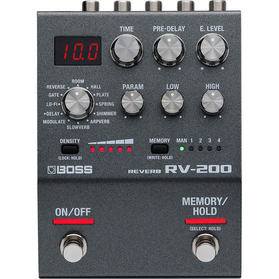 Pedal Guitar Boss RV-200 Reverb-Mai Nguyên Music