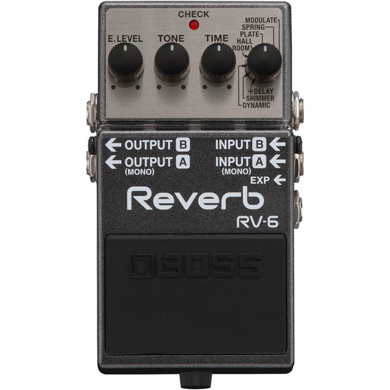 Pedal Guitar Boss RV-6 Reverb-Mai Nguyên Music