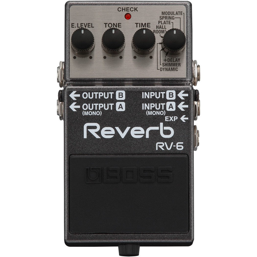 Pedal Guitar Boss RV-6 Reverb-Mai Nguyên Music