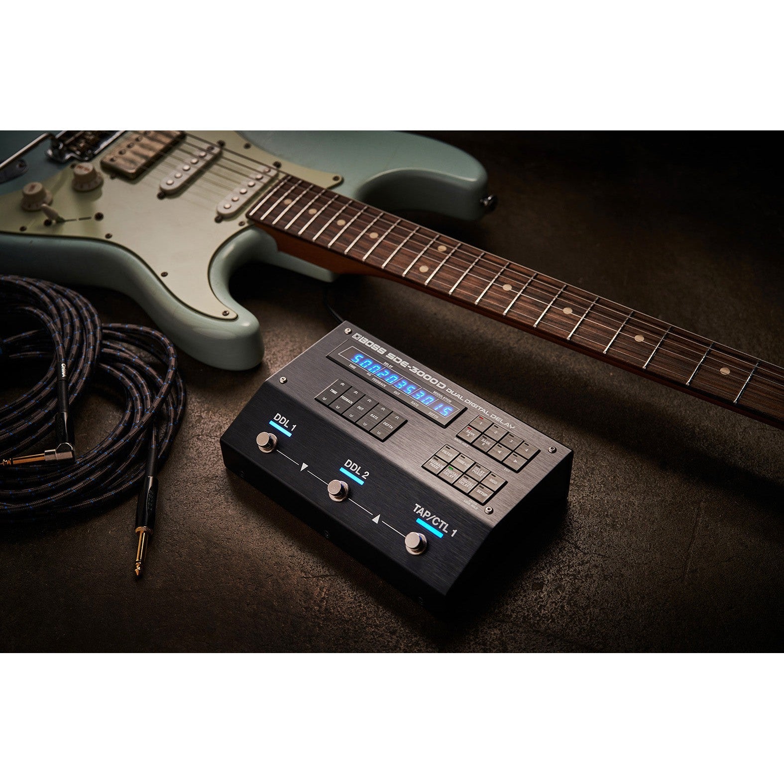 Pedal Guitar Boss SDE-3000D Dual Digital Delay-Mai Nguyên Music