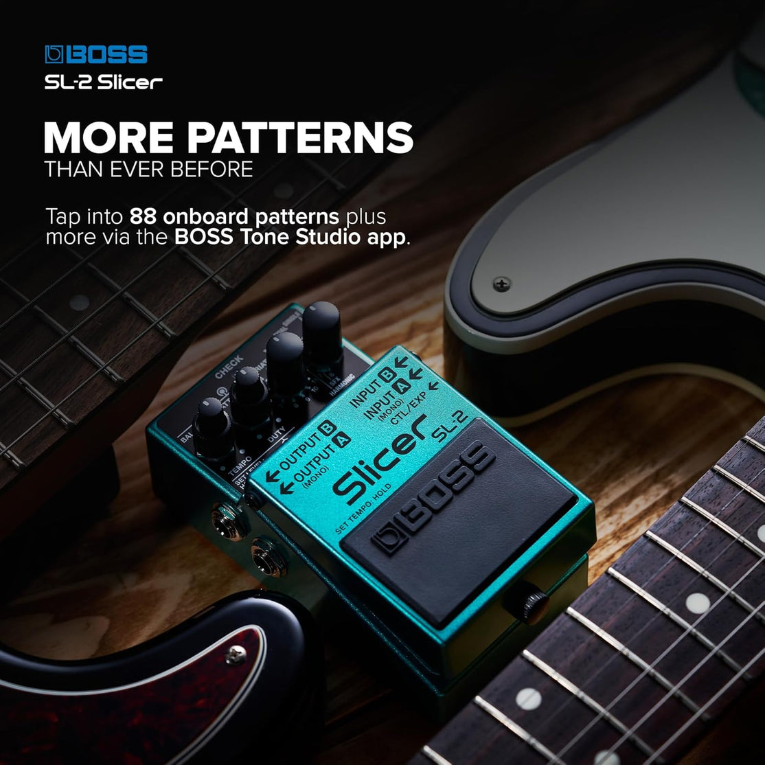 Pedal Guitar Boss SL-2 Slicer Audio Pattern Processor-Mai Nguyên Music