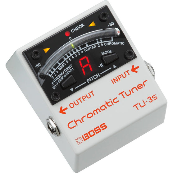Pedal Guitar Boss TU-3S Chromatic Tuner-Mai Nguyên Music
