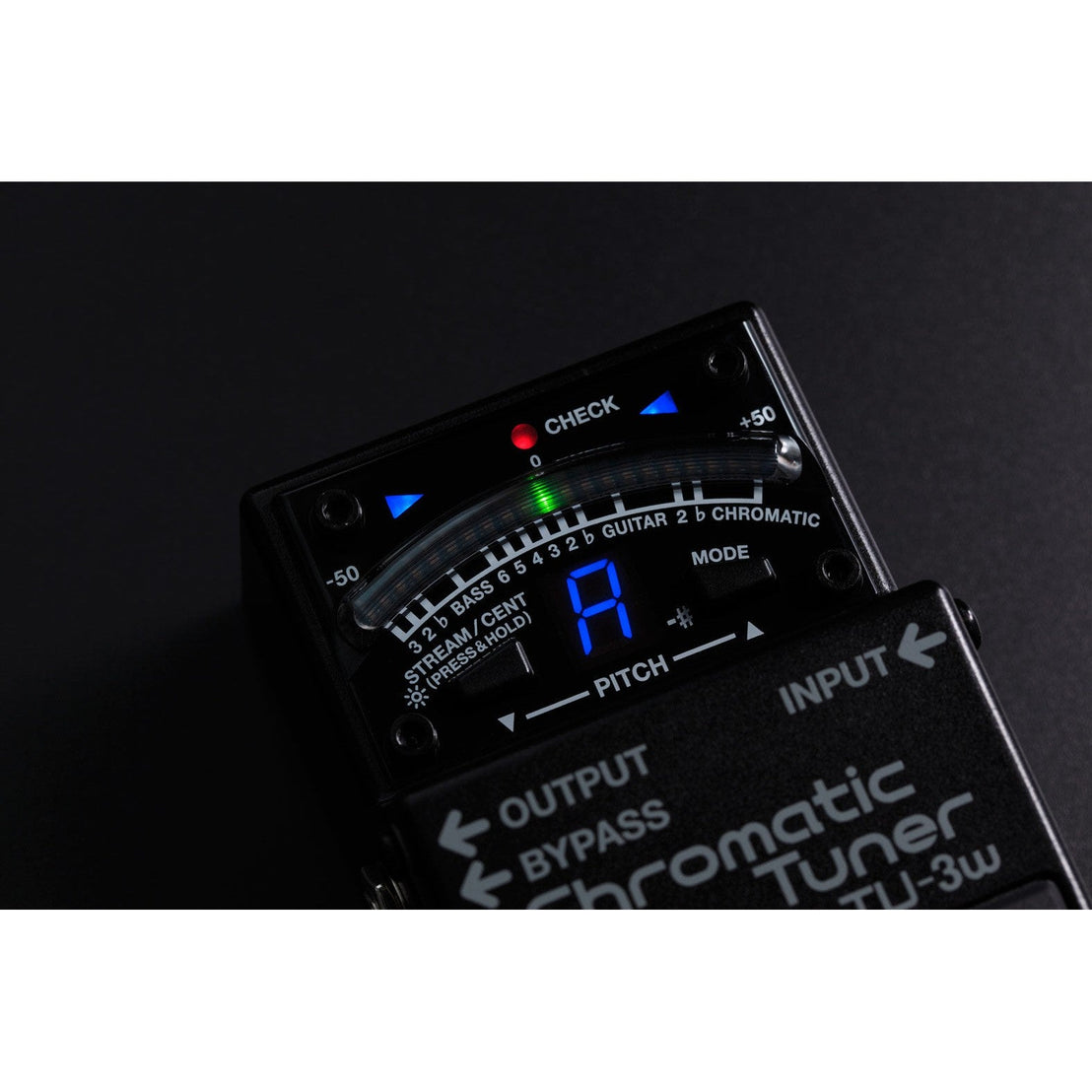 Pedal Guitar Boss TU-3W Waza Craft Chromatic Tuner-Mai Nguyên Music