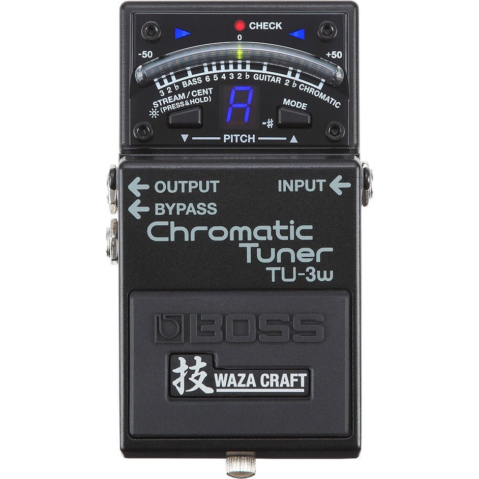 Pedal Guitar Chromatic Tuner Boss TU-3W-Mai Nguyên Music