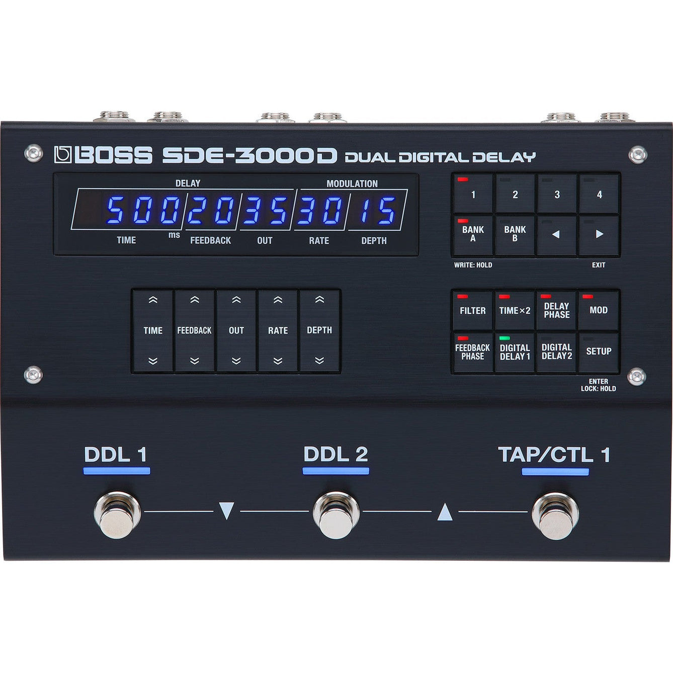 Pedal Guitar Dual Digital Delay Boss SDE-3000D-Mai Nguyên Music