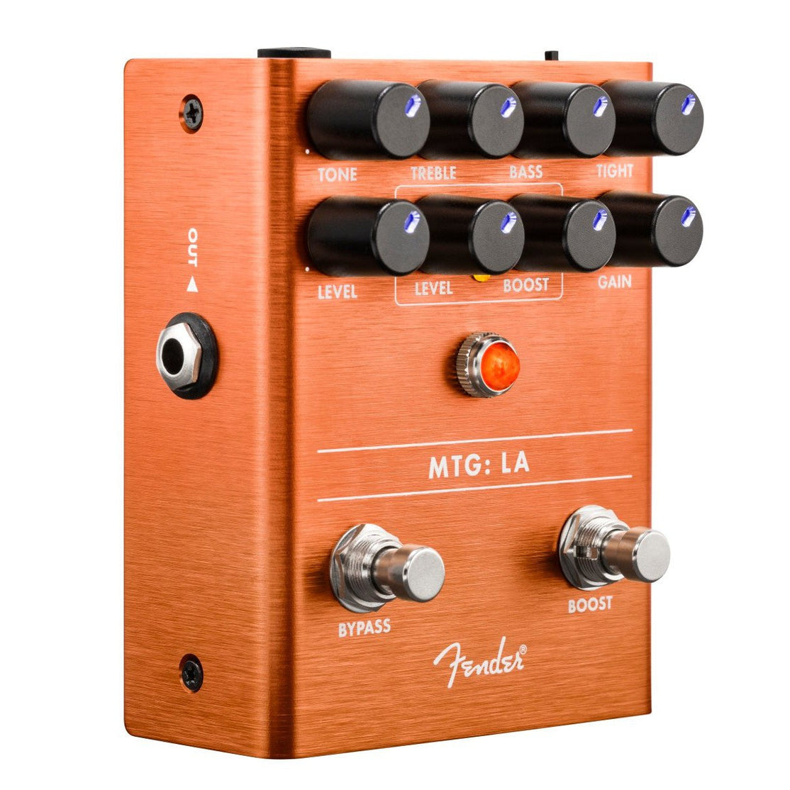 Pedal Guitar Fender MTG:LA Tube Distortion-Mai Nguyên Music