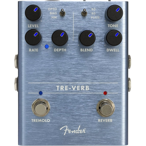 Pedal Guitar Fender Tre-Verb Digital Reverb/Tremolo-Mai Nguyên Music