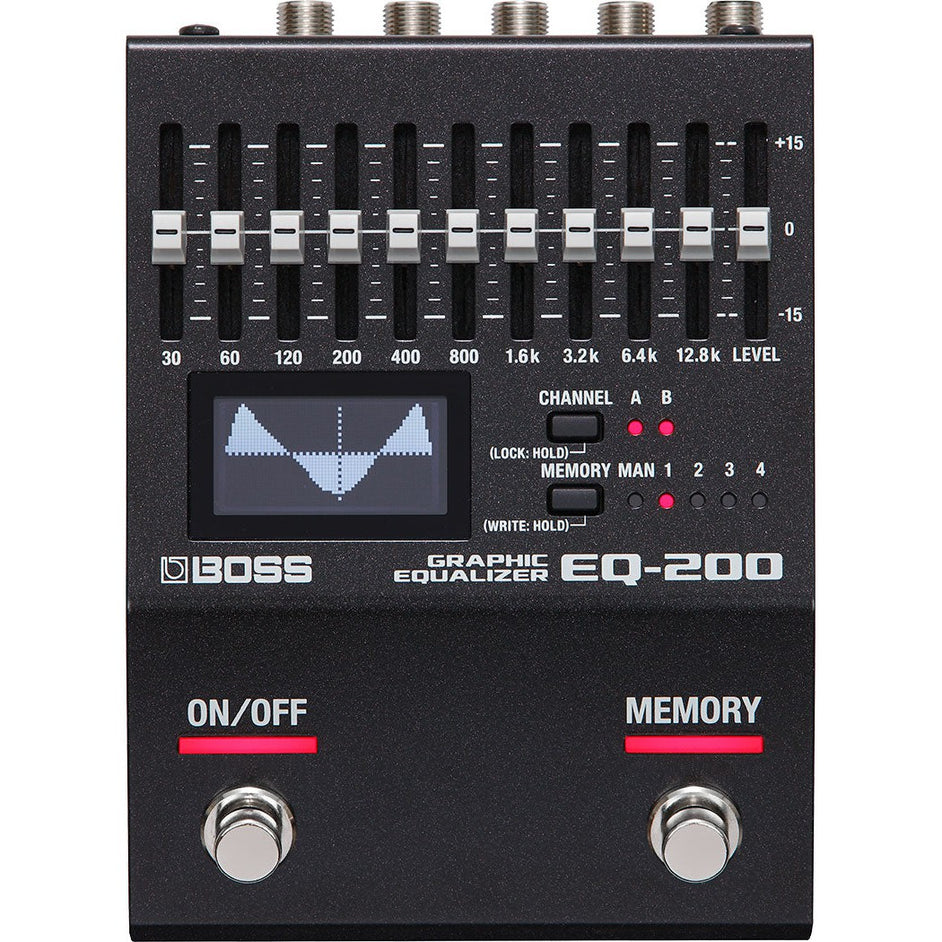 Pedal Guitar Graphic Equalizer Boss EQ-200-Mai Nguyên Music