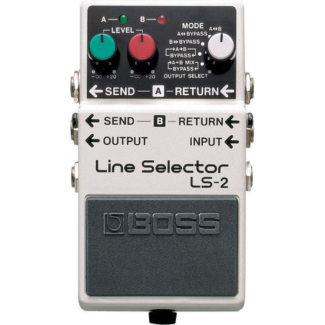 Pedal Guitar Line Selector Boss LS-2-Mai Nguyên Music