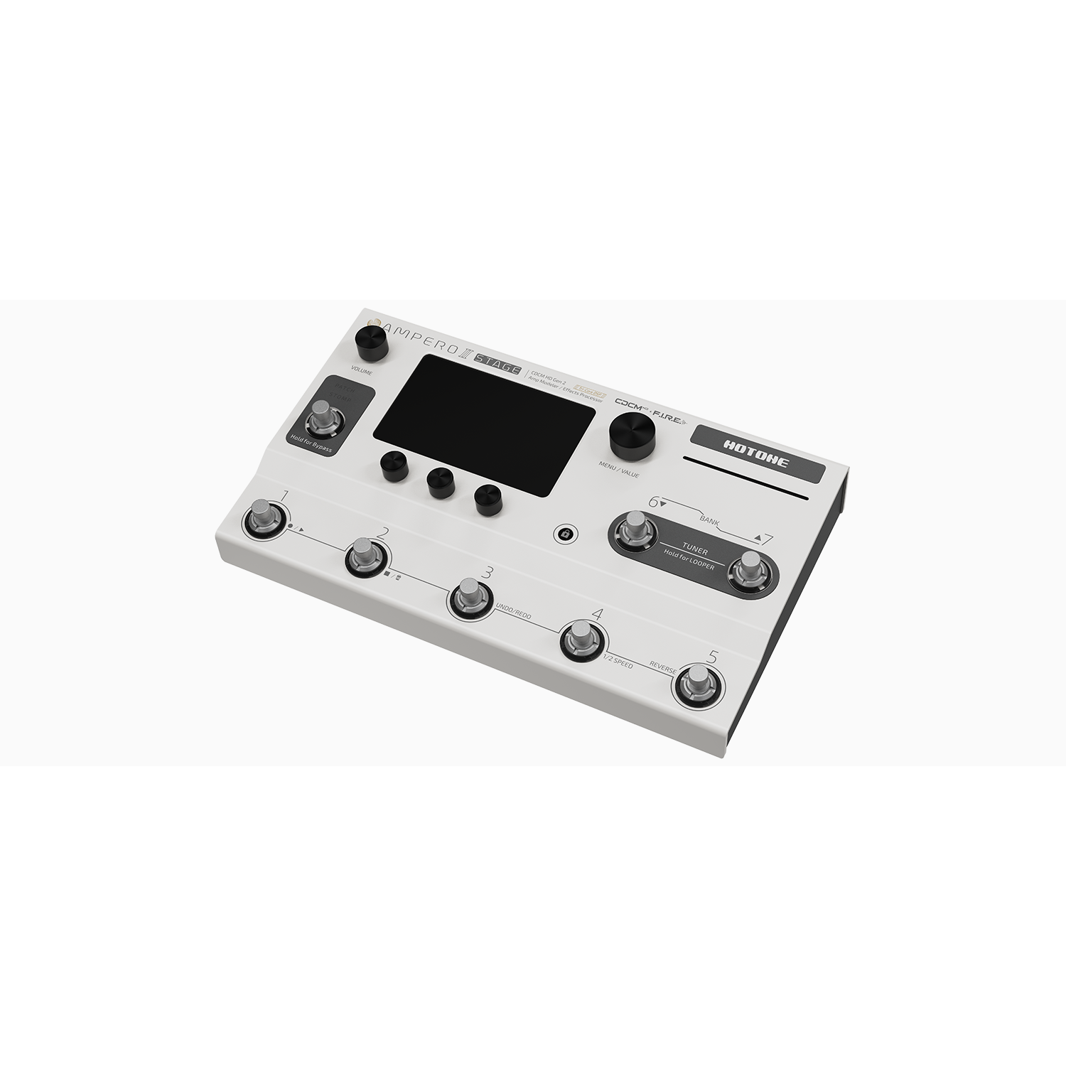 Pedal Guitar Multi Effect Hotone Ampero II Stage MP-380-Mai Nguyên Music