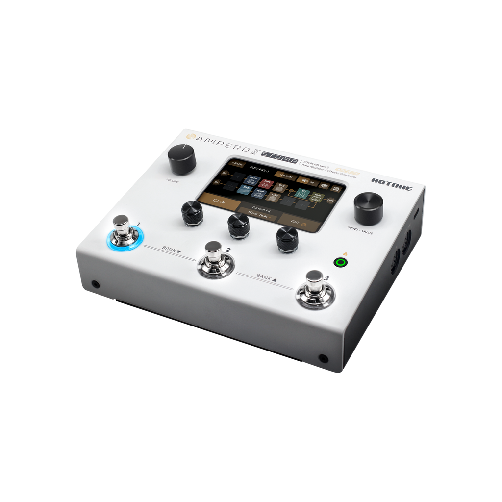 Pedal Guitar Multi Effect Hotone Ampero II Stomp MP-300-Mai Nguyên Music