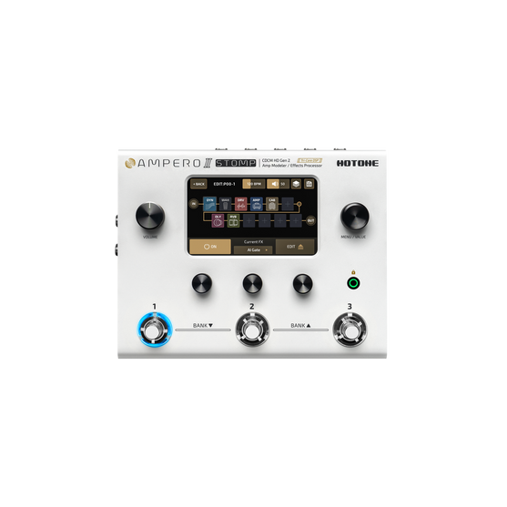 Pedal Guitar Multi Effect Hotone Ampero II Stomp MP-300-Mai Nguyên Music