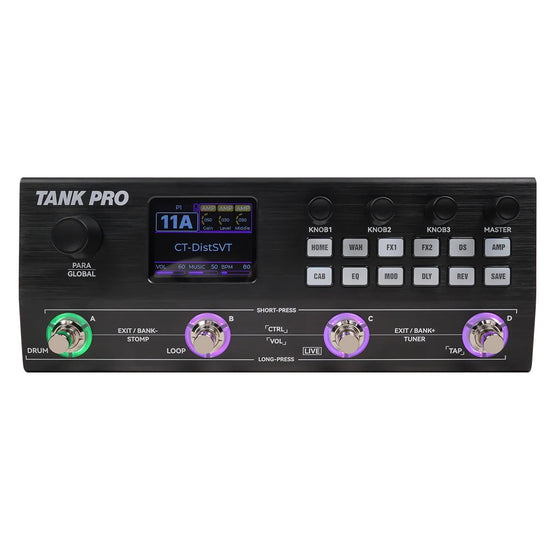 Pedal Guitar Multi Effect M-Vave Tank Pro-Mai Nguyên Music