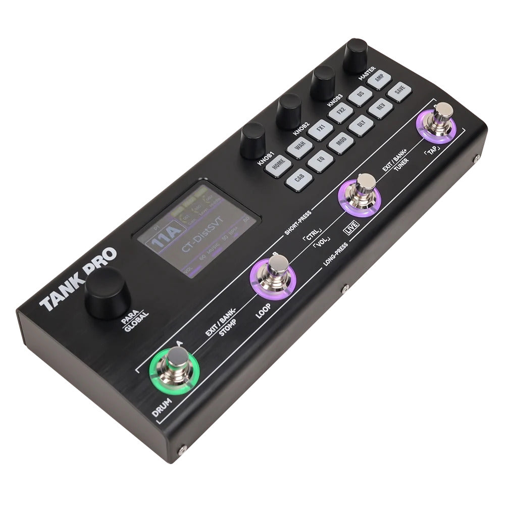 Pedal Guitar Multi Effect M-Vave Tank Pro-Mai Nguyên Music