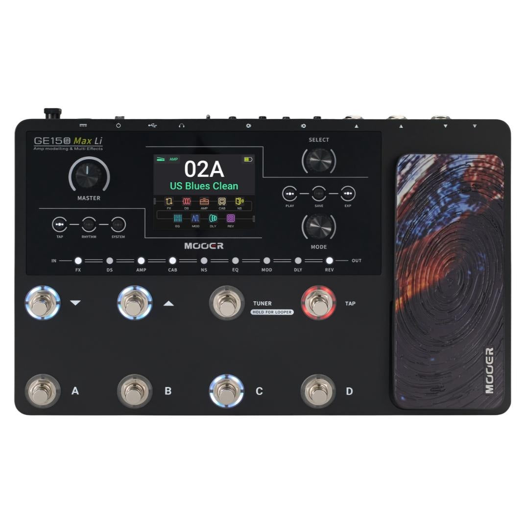 Pedal Guitar Multi Effect Mooer GE150 Max-Mai Nguyên Music