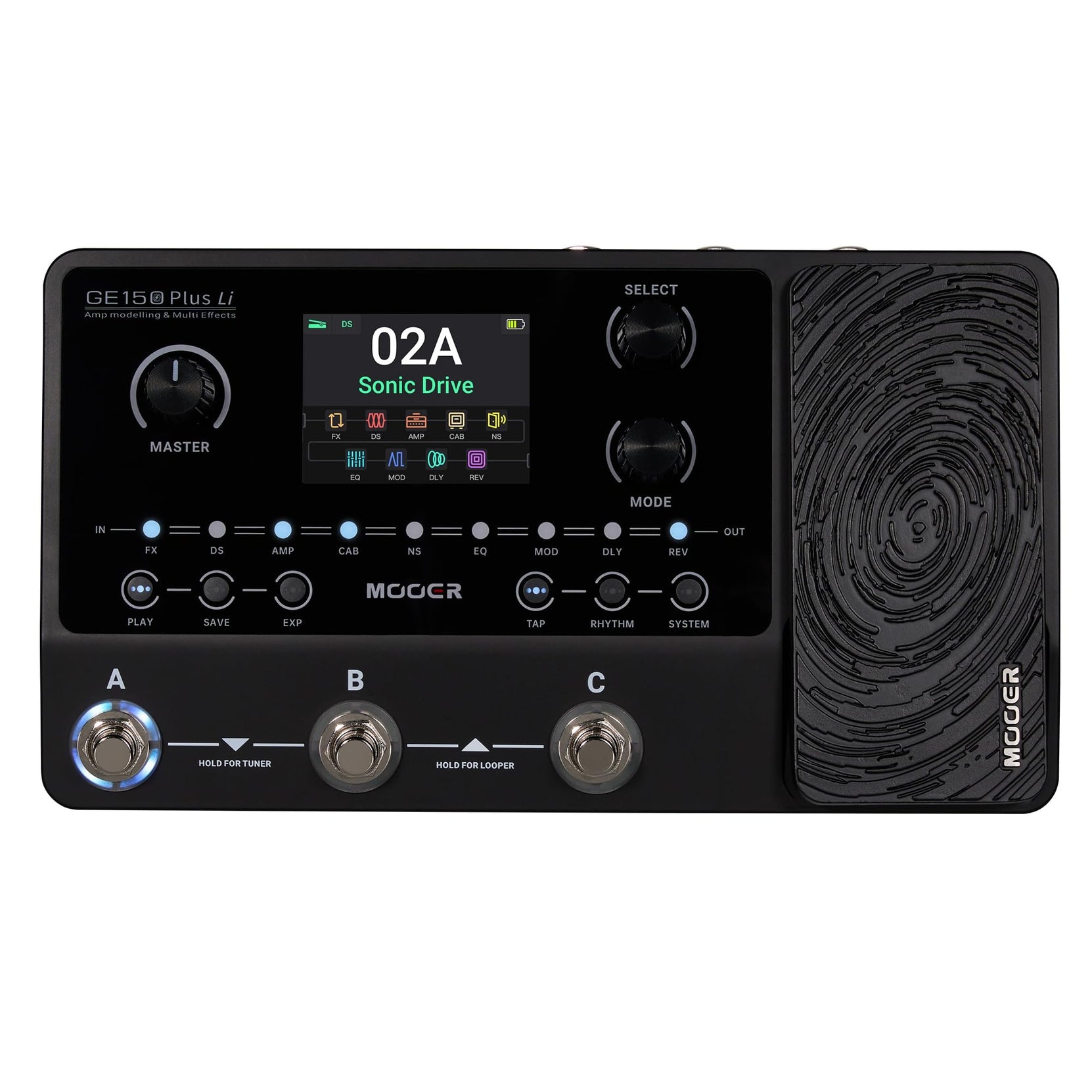 Pedal Guitar Multi Effect Mooer GE150 Plus-Mai Nguyên Music