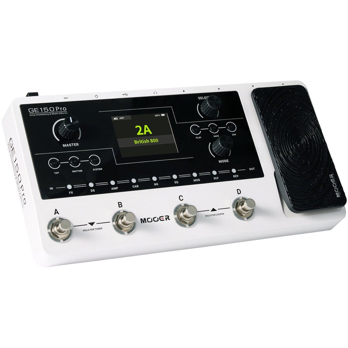 Pedal Guitar Multi Effect Mooer GE150 Pro-Mai Nguyên Music