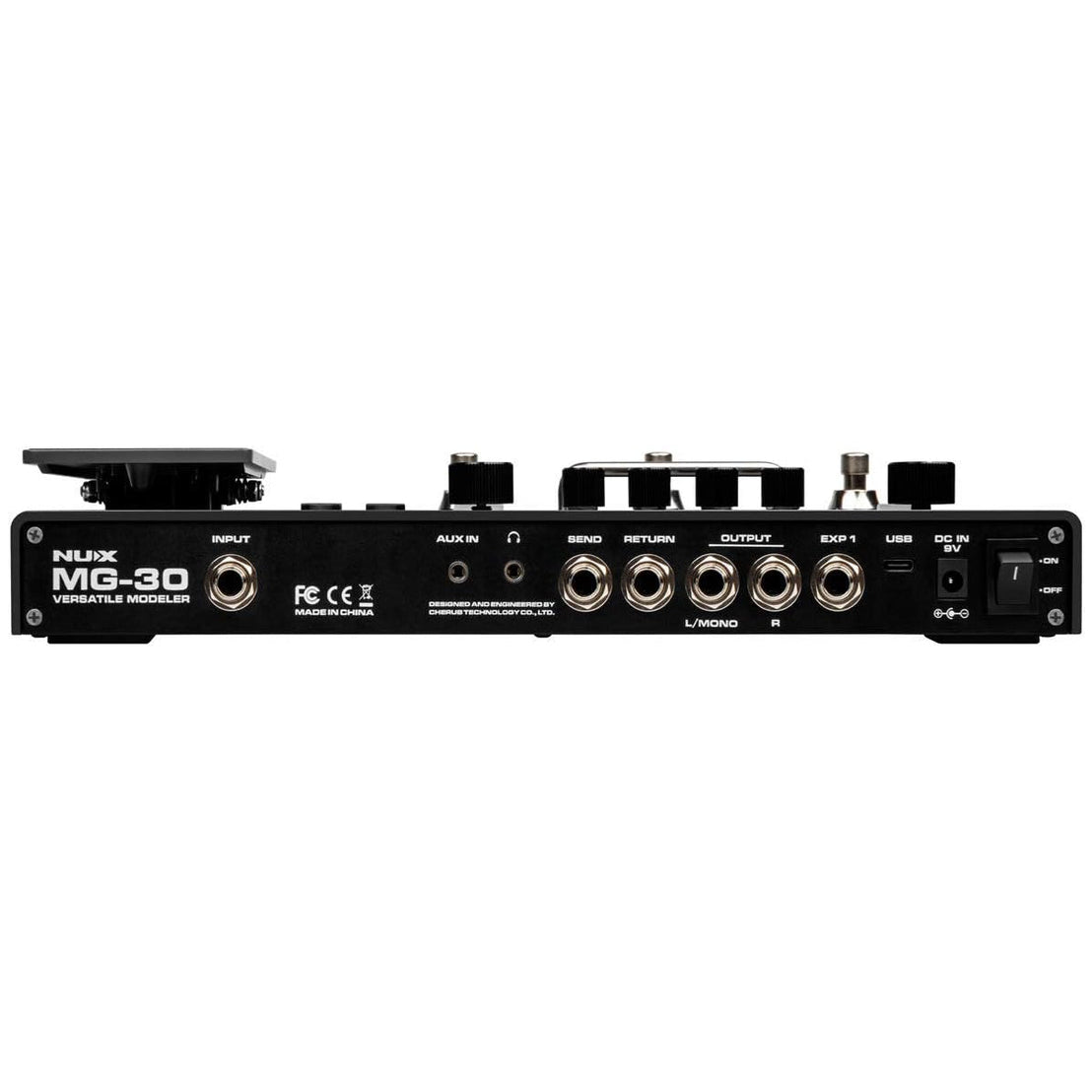 Pedal Guitar Multi Effect Nux MG-30-Mai Nguyên Music