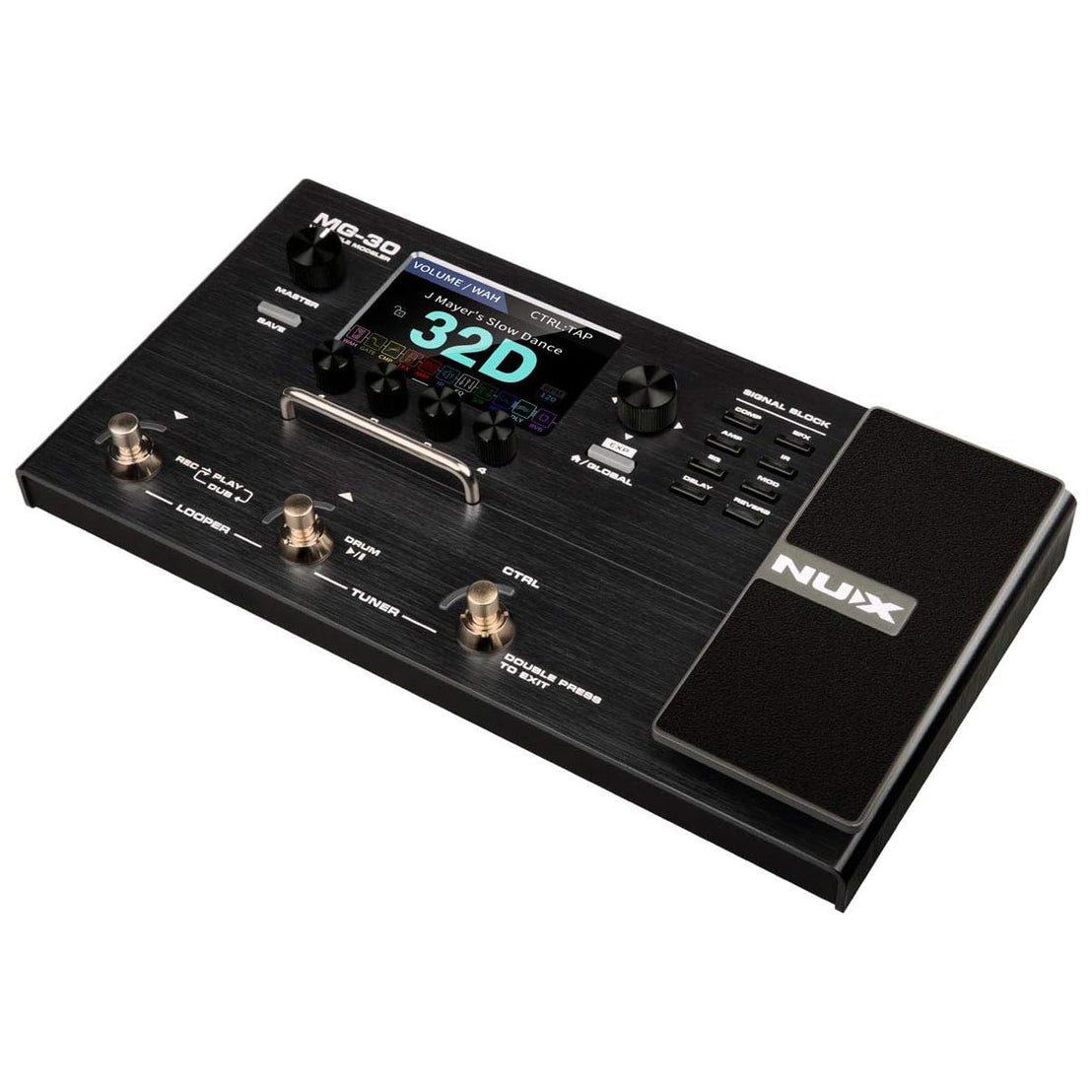 Pedal Guitar Multi Effect Nux MG-30-Mai Nguyên Music